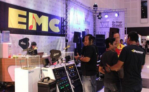 印尼泗水乐器灯光及音响展览会smex